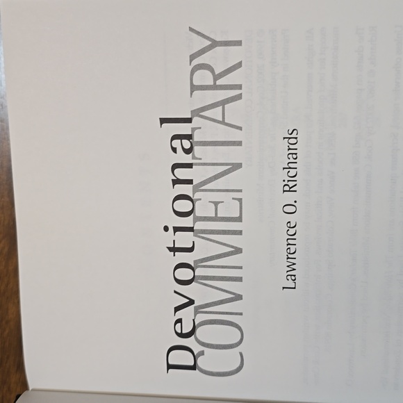 Devotional Commentary Lawrence O. Richards - Picture 3 of 7